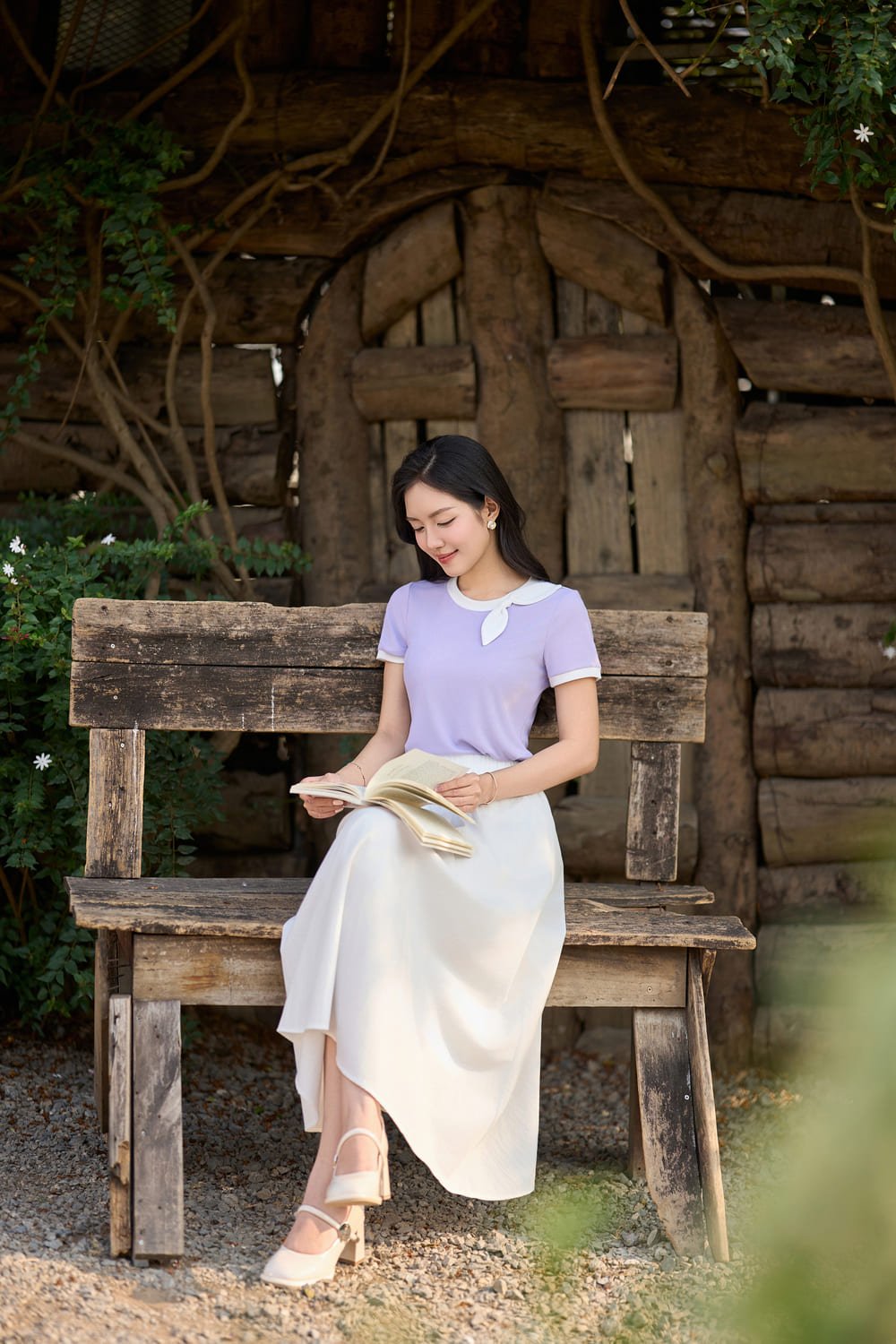 phối đồ với màu tím