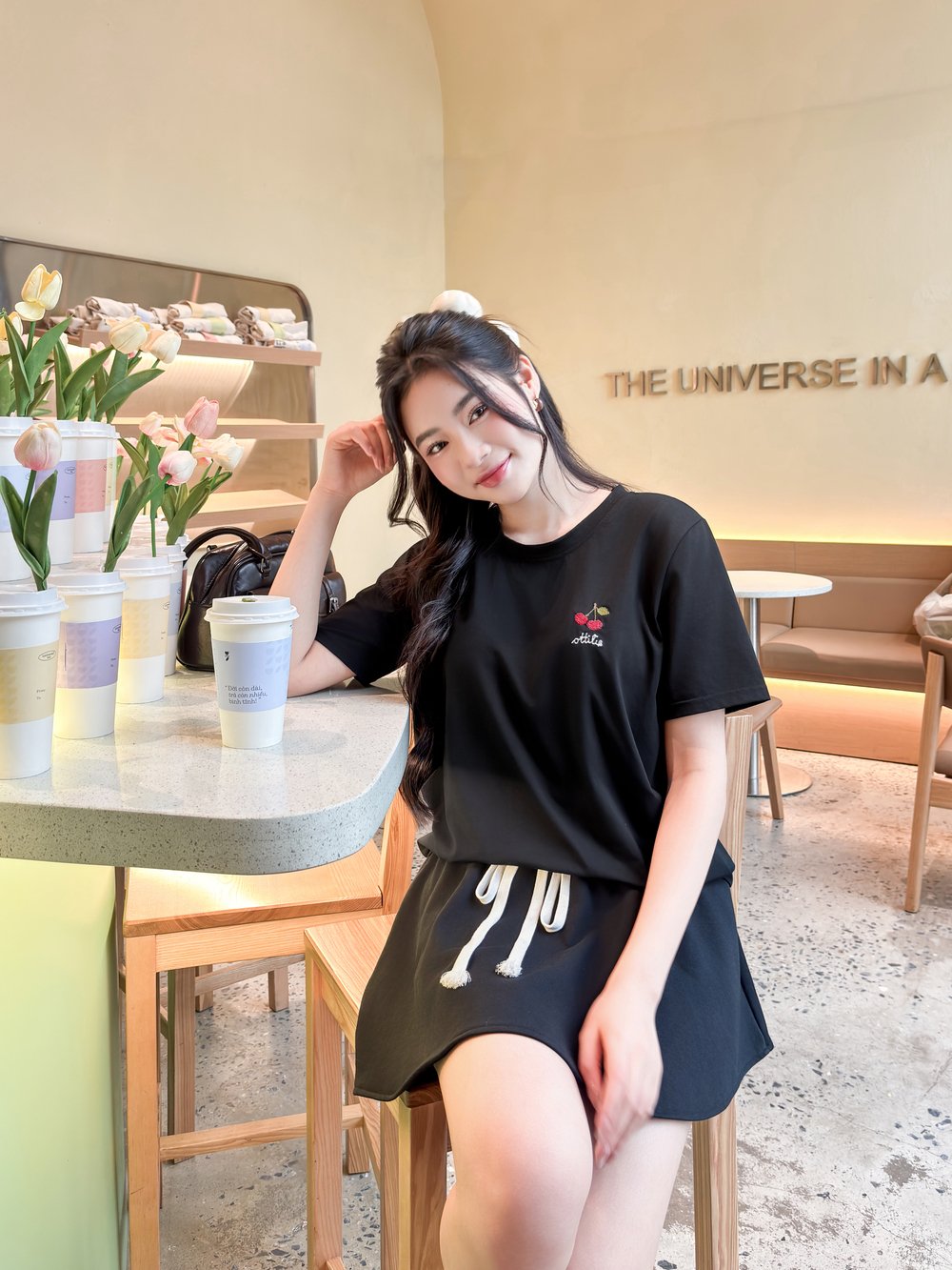 áo phông nữ mùa hè rộng cá tính