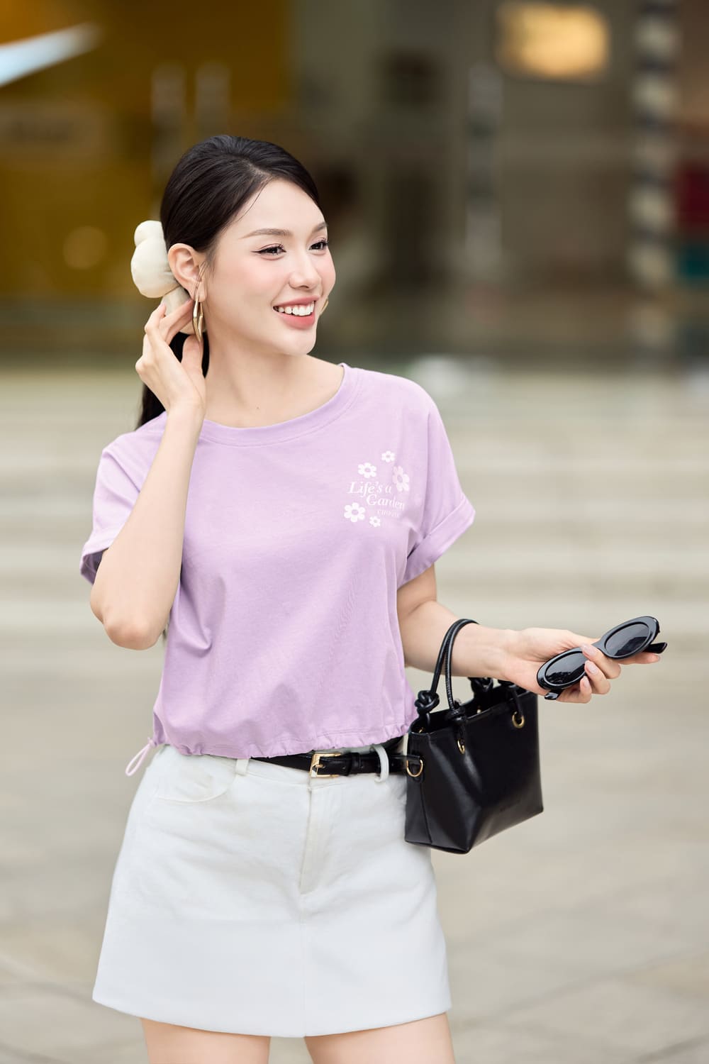 áo thun cổ tròn