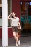  Áo phông nữ chất liệu cotton tay liền có phối 