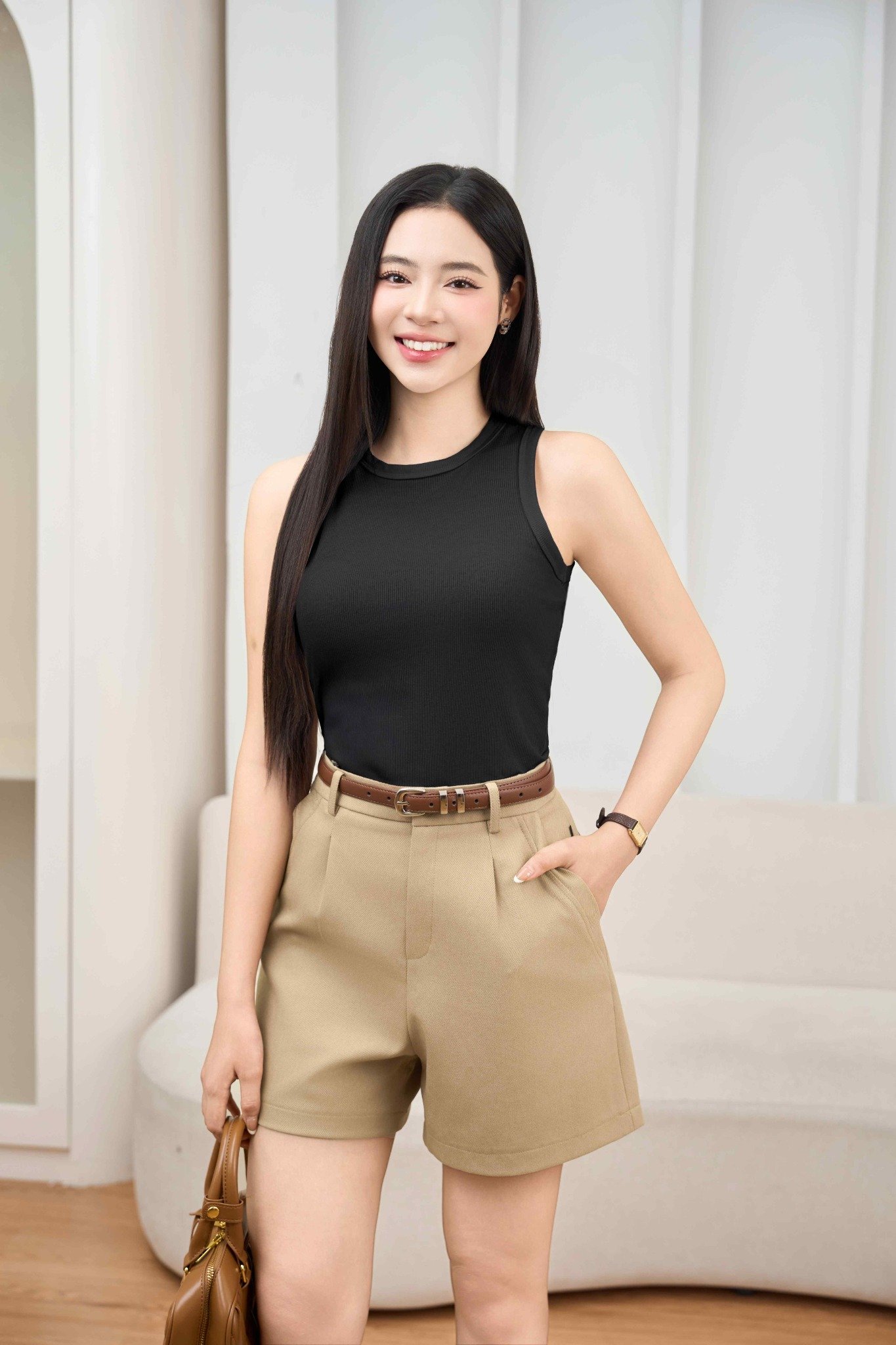 màu nâu mặc với màu gì