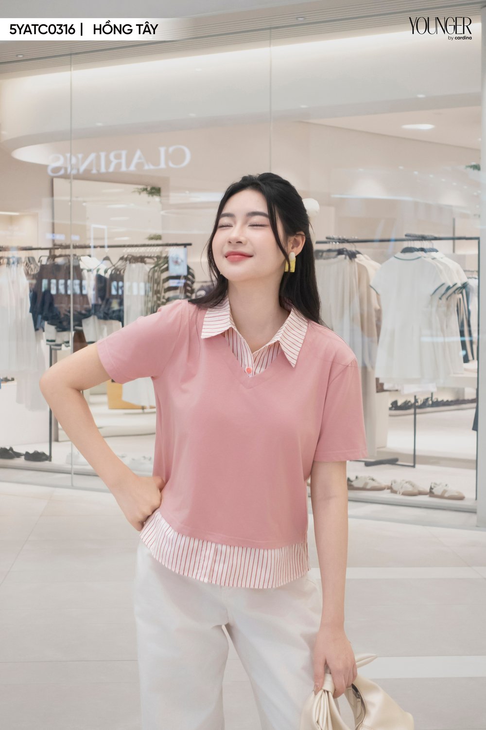 cách phối quần tây áo sơ mi nữ