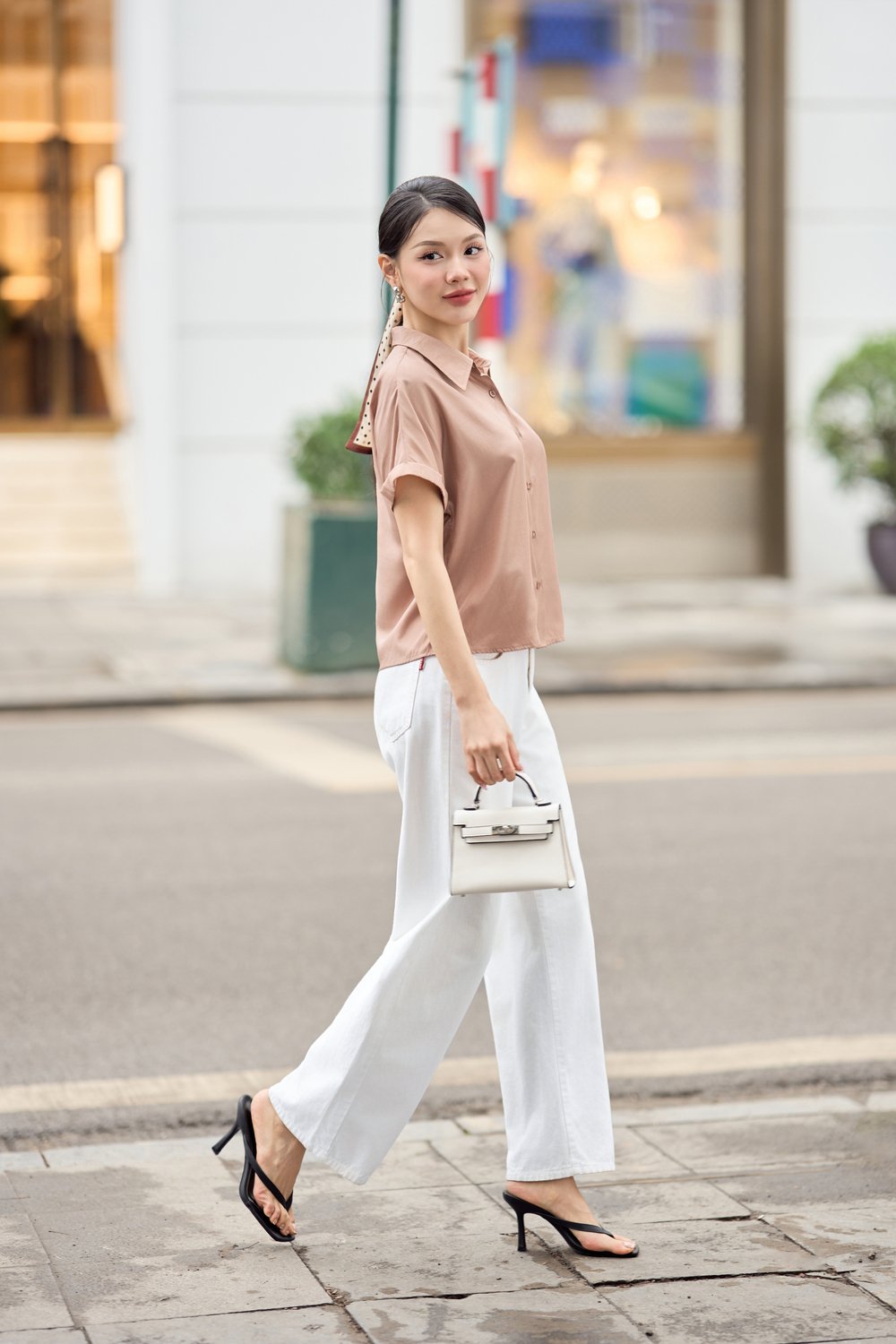 áo sơ mi lụa