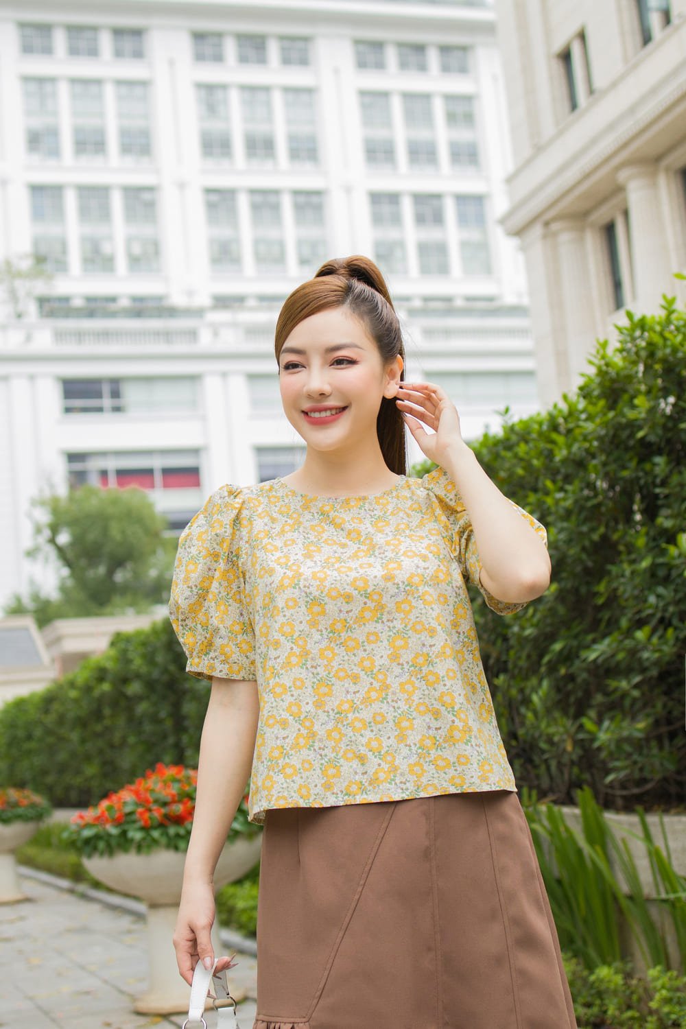 kiểu áo nàng thơ