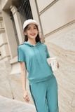  Bộ cotton thể thao quần dài có mũ phong cách năng động, trẻ trung 