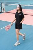  Bộ cotton đùi thể thao nữ phối kẻ cạp chun co giãn, túi 2 bên tiện lợi 
