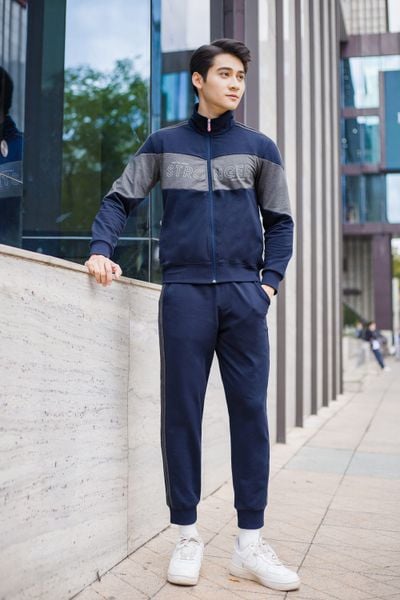  Bộ nỉ da cá nam Cardina cao cấp, kiểu dáng thể thao ấm áp 