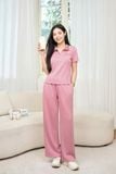  Bộ đồ nữ cotton umi sợi lạnh thiết kế cổ polo 