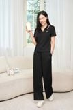  Bộ đồ nữ cotton umi sợi lạnh thiết kế cổ polo 