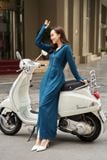  Áo chống nắng nữ 2 lớp dáng dài Cardina Nhật Bản, ngăn UV đến 97% 