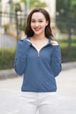  Áo khoác chống nắng nữ ngắn 2 lớp, chất thun lạnh 