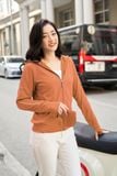  Áo chống nắng nữ 2 lớp Cardina 2023 dáng ngắn bo gấu 