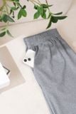  Bộ đồ nữ dáng quần dài chất tăm Hàn phối viền đính tag ngực 