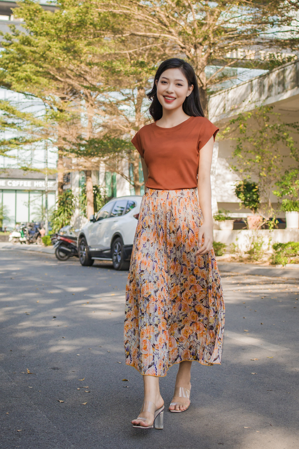 phối đồ đi biển