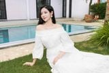  Chân Váy Thô Boi Nữ Younger by Cardina Dáng Midi Cạp Phẳng Chất Thô Boi 