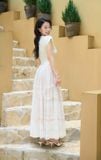  Chân váy Cardina Younger vải ren dáng midi có lót trong 