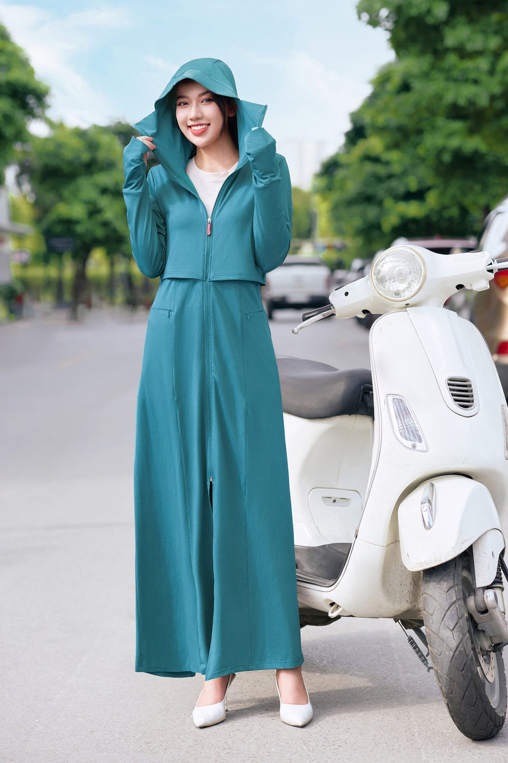 Áo chống nắng toàn thân 2025 chất Aircool Nhật cao cấp chống tia UV tuyệt đối