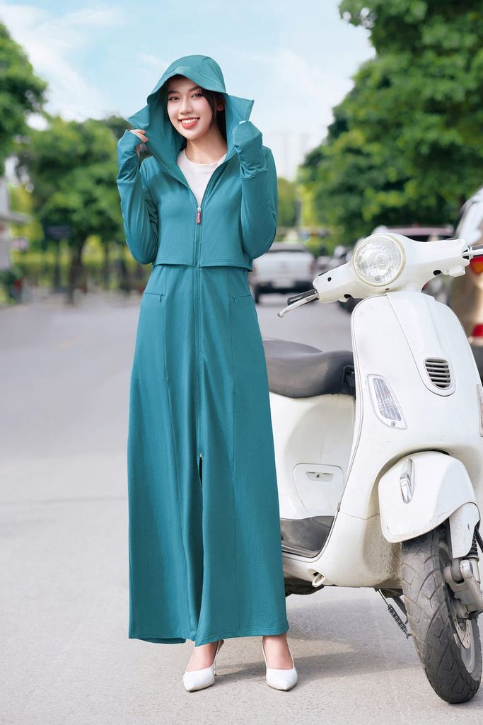  Áo chống nắng toàn thân 2025 chất Aircool Nhật cao cấp chống tia UV tuyệt đối 