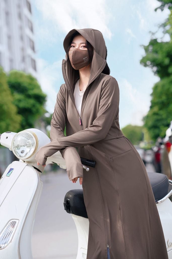  Áo chống nắng toàn thân 2025 chất Aircool Nhật cao cấp chống tia UV tuyệt đối 