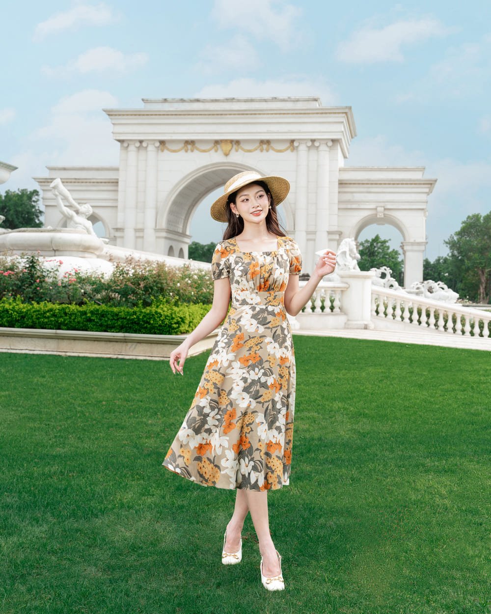 đầm suông lụa cao cấp