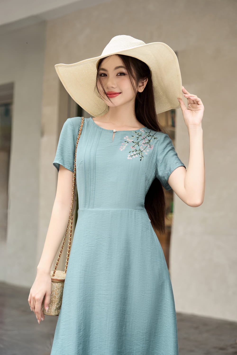 phối đồ đi biển