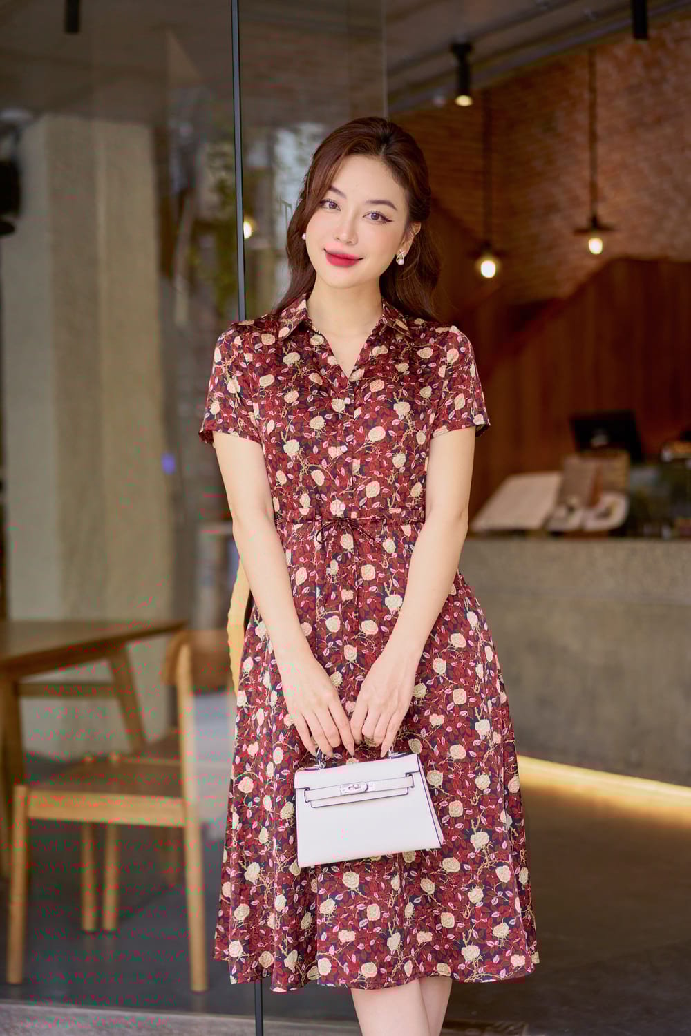 đầm suông lụa cao cấp