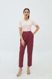  Quần baggy chất vải nhung cao cấp, kiểu dáng công sở thanh lịch 