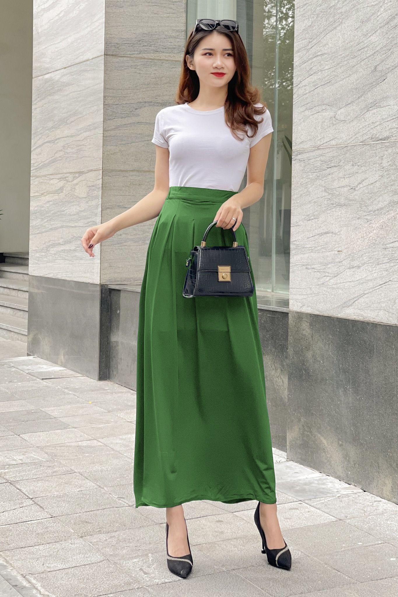 váy chống nắng thời trang cao cấp đẹp phuongqueen  PHƯƠNG QUEEN