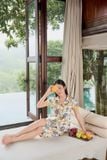  Bộ pijama nữ dáng lửng phối hoạ tiết Cardina 