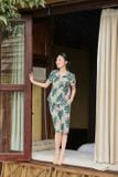  Bộ pijama nữ dáng lửng phối hoạ tiết Cardina 