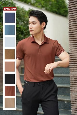 Áo Polo nam đồng đội, áo phông nam có cổ cao cấp