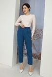  Quần baggy chất vải nhung cao cấp, kiểu dáng công sở thanh lịch 