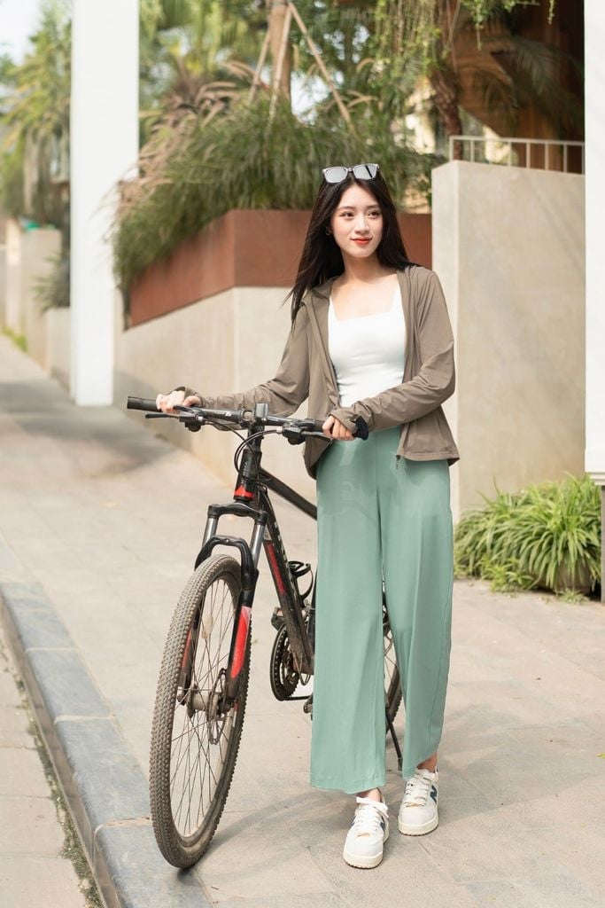  Quần chống nắng sợi lạnh Cardina độc quyền UPF50+ cản 100% UV 