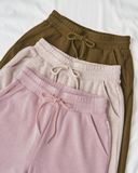  Quần suông chất liệu nỉ lông cừu mềm mại giữ ấm tốt 