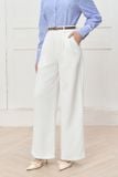  Quần suông nữ công sở chất vải chéo trượt trendy 