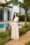  Quần Tơ Nữ Younger by Cardina Dáng Ống Rộng Xòe Vải Tơ Siêu Nhẹ 