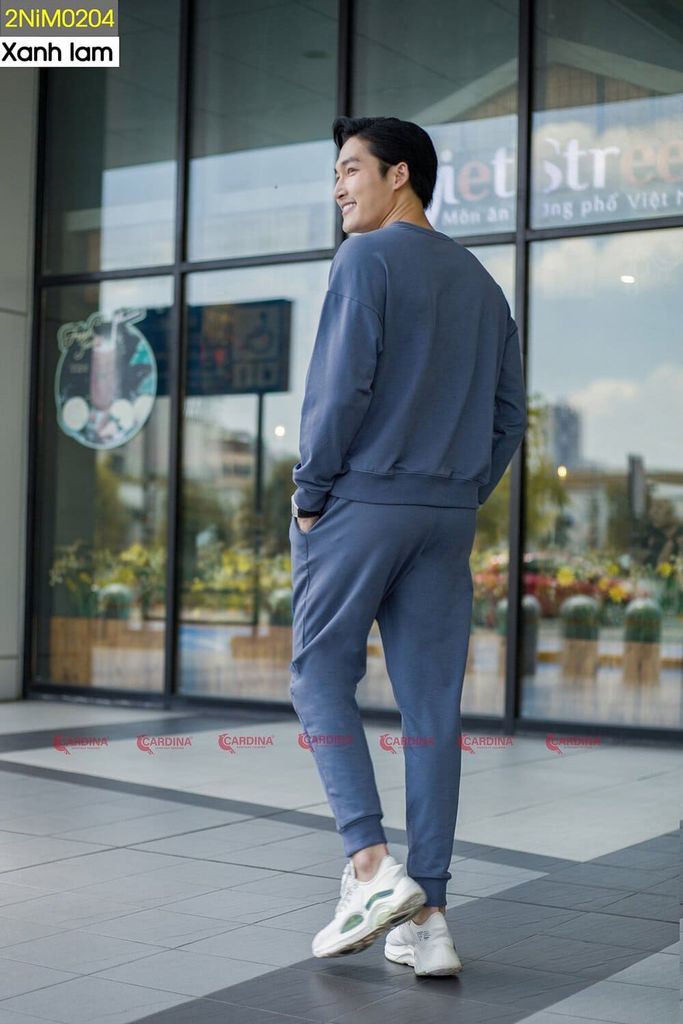  Bộ nỉ nam Cardina chất liệu cao cấp, kiểu dáng thể thao năng động 