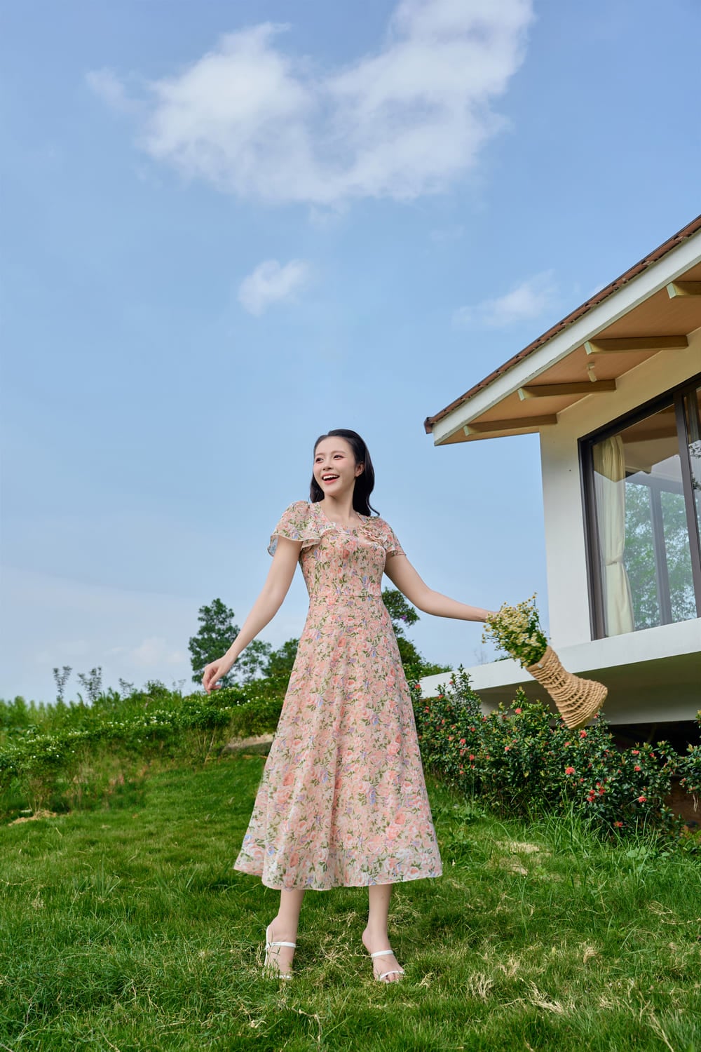 Mặc gì chụp ảnh ở đồi chè cho nổi bật?