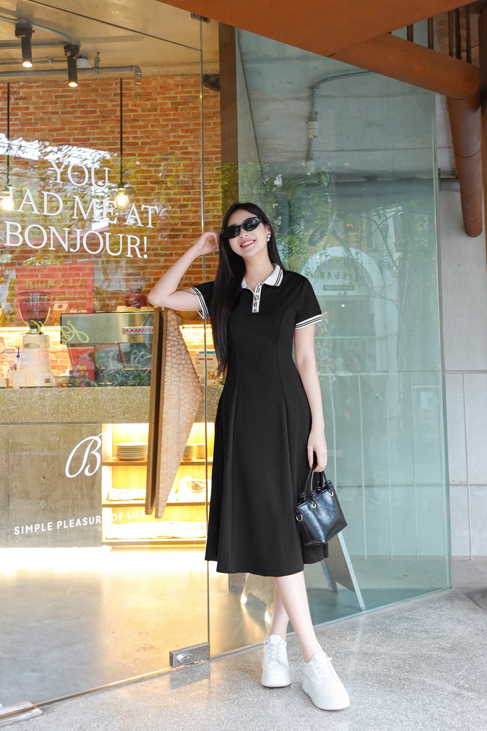 váy đi biển cho người thấp béo