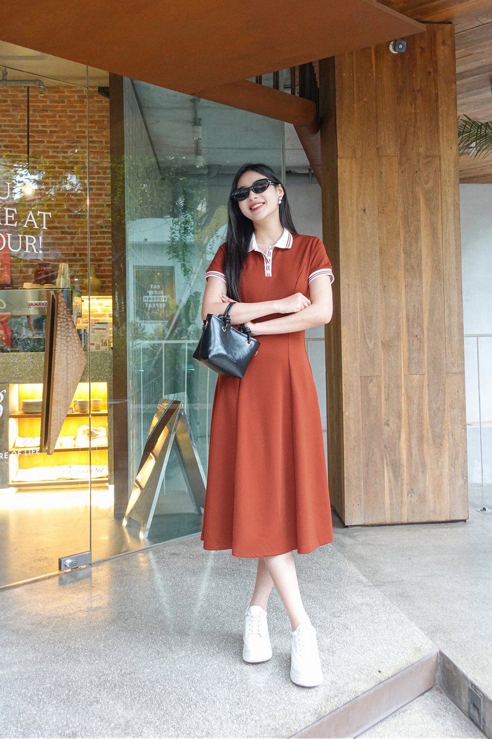Đầm suông nhẹ