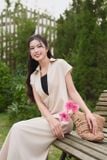  Đầm đũi cổ sâu kèm quây 