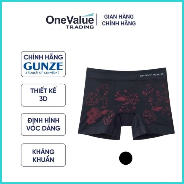 Quần boxer Body Wild 3D họa tiết, ôm dáng định hình