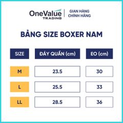 Quần boxer nam Body Wild siêu nhẹ không viền co giãn tốt