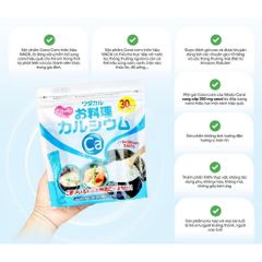 Bột Canxi cơm Wada bổ sung canxi, tăng trưởng chiều cao.