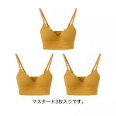 Áo ngực nữ trơn croptop không gọng không đường may Kireilabo Fitte Gunze_KB3055N