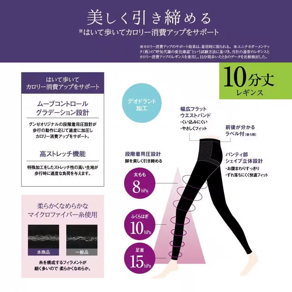 Quần legging hỗ trợ hông (đẹp bụng) (độ dài 10/10)