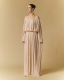  ALBA PLEATED MAXI SKIRT 