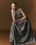  DARIA CUT-OUT COTTON MAXI DRESS 