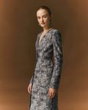  DAWN TAILORED COTTON BLAZER 