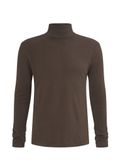 HERITAGE BROWN TURTLENECK SWEATER 